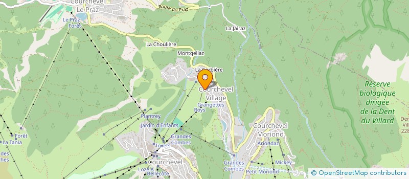 localisation de l'entreprise COSMECIMES à COURCHEVEL