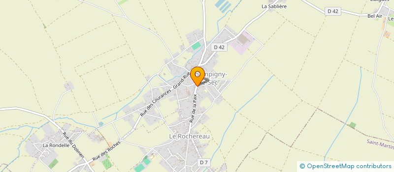 localisation de l'entreprise COSMELYA  MASSOGNES