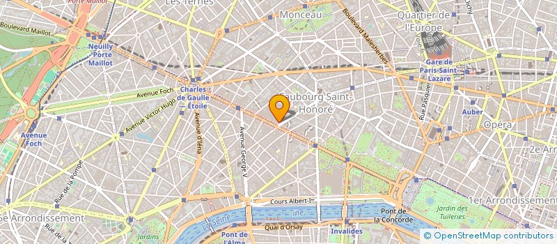 localisation de l'entreprise COSMEPAR LABORATOIRE CONSEIL à PARIS