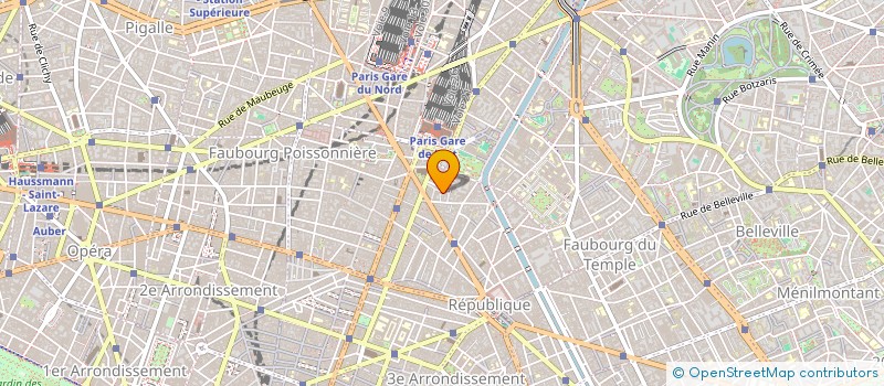 localisation de l'entreprise COSMETEST à PARIS