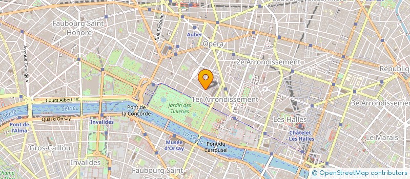 localisation de l'entreprise COSMETIC COMPANY à PARIS