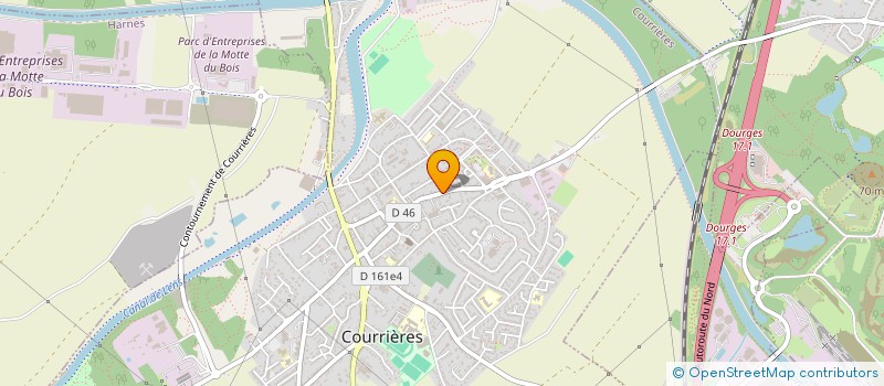 localisation de l'entreprise COSMETIC SERVICE à COURRIERES