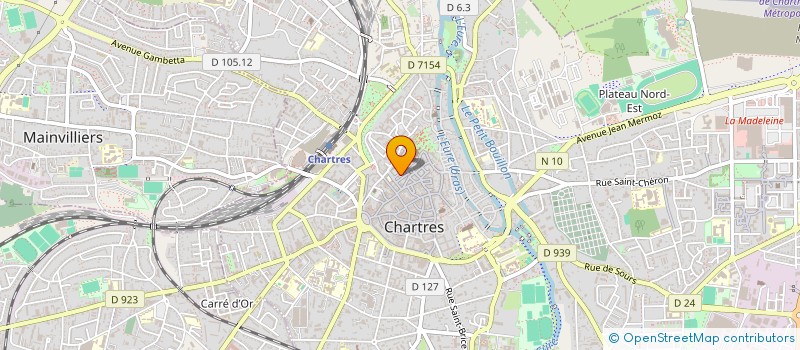 localisation de l'entreprise COSMETIC VALLEY à CHARTRES