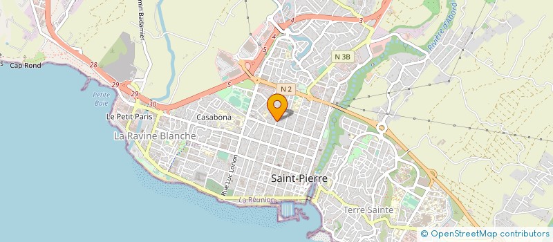 localisation de l'entreprise COSMETICS & BEAUTY TECHNOLOGIES à SAINT-PIERRE