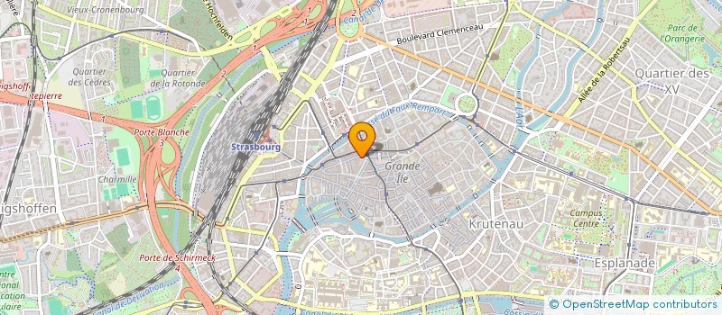 localisation de l'entreprise COSMETICS'HAIR à STRASBOURG