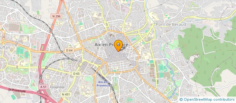 localisation de l'entreprise COSMEVERT à AIX-EN-PROVENCE