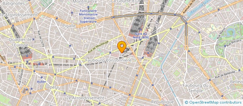localisation de l'entreprise COSMIC à PARIS