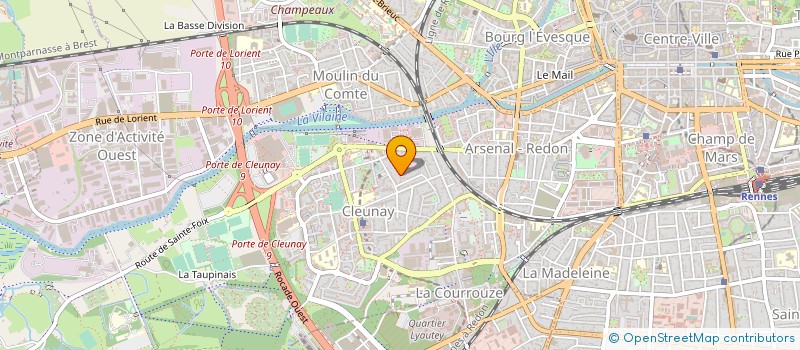 localisation de l'entreprise COSMIC COMPLOT à RENNES