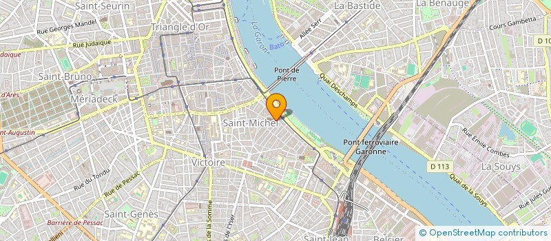 localisation de l'entreprise COSMIC HAIR  BORDEAUX