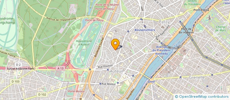 localisation de l'entreprise COSMIDENT  PARIS