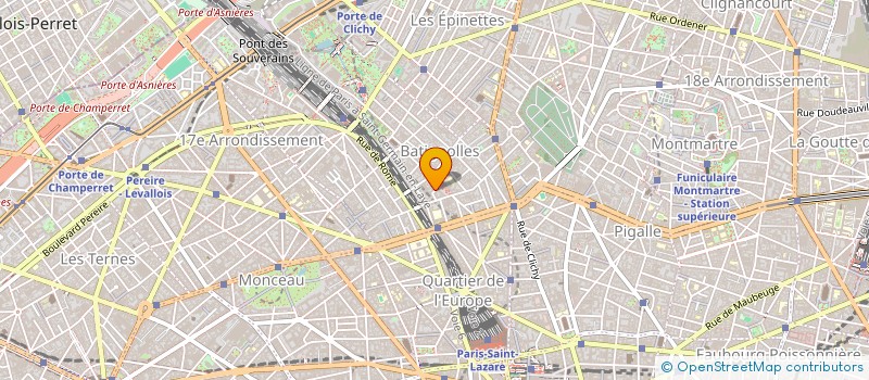 localisation de l'entreprise COSMIQUES  PARIS