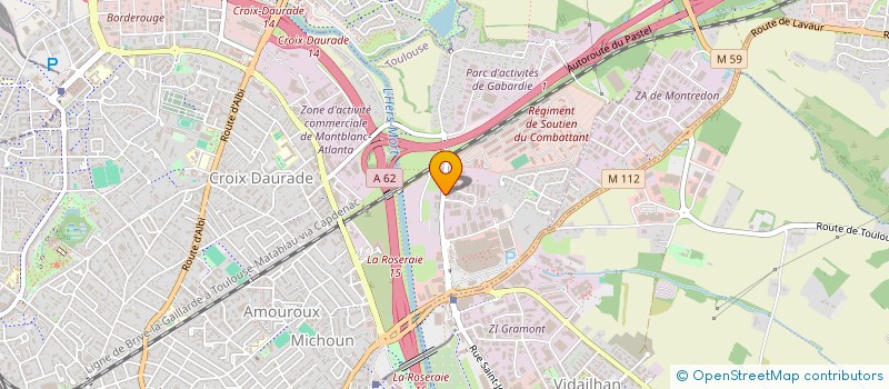 localisation de l'entreprise COSMO à TOULOUSE