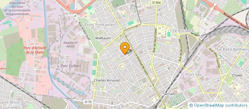 localisation de l'entreprise COSMO BOXING REIMS  REIMS