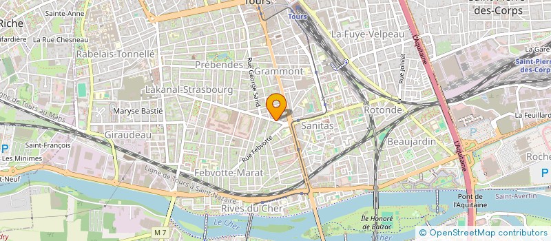 localisation de l'entreprise COSMO DISTRIBUTION  SAINTE-MAURE-DE-TOURAINE