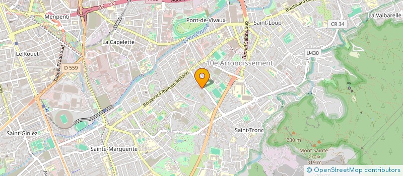 localisation de l'entreprise COSMO INDUSTRIES à MARSEILLE