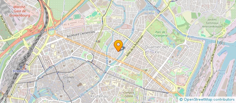 localisation de l'entreprise COSMO INVEST à STRASBOURG
