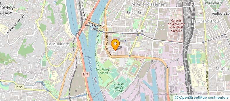 localisation de l'entreprise COSMO TECH à LYON