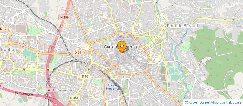 localisation de l'entreprise COSMOCOIF AIX à AIX-EN-PROVENCE