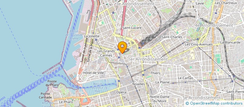 localisation de l'entreprise COSMOLAND à MARSEILLE