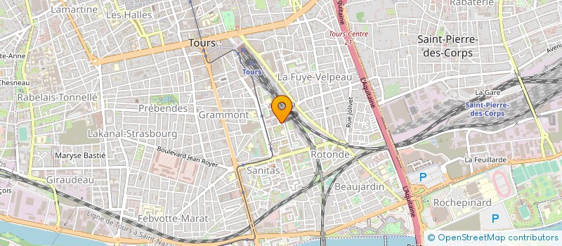 localisation de l'entreprise COSMOLENA  TOURS