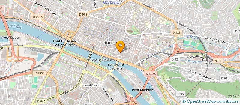 localisation de l'entreprise COSMOPOLITAIN ROUEN à ROUEN