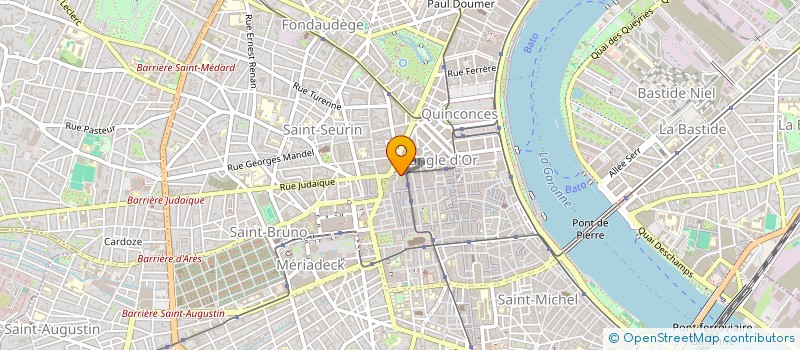 localisation de l'entreprise COSMOPOLITAN CLINIC  BORDEAUX