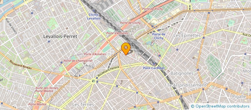 localisation de l'entreprise COSMOPOLITAN SERVICES UNLIMITED à PARIS