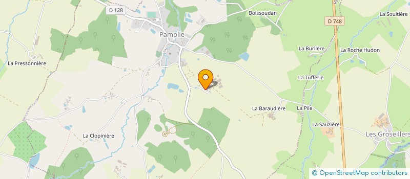 localisation de l'entreprise COSMOPORC à PAMPLIE