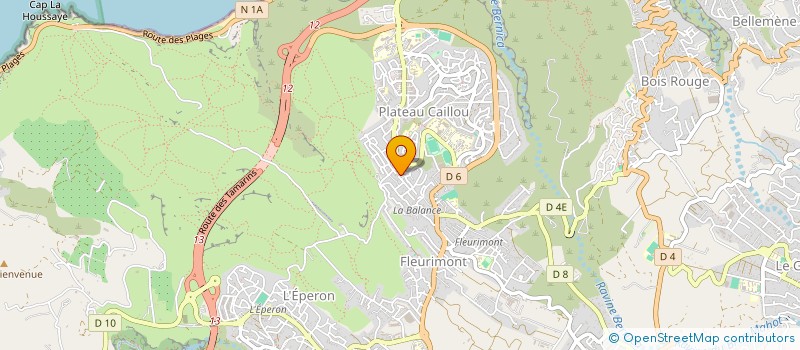 localisation de l'entreprise COSMORA à SAINT-PAUL