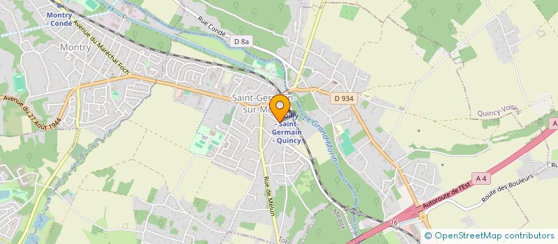 localisation de l'entreprise COSMOS  SAINT-GERMAIN-SUR-MORIN