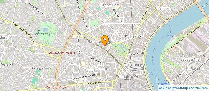 localisation de l'entreprise COSMOS ARTISAN DENTAIRE à BORDEAUX