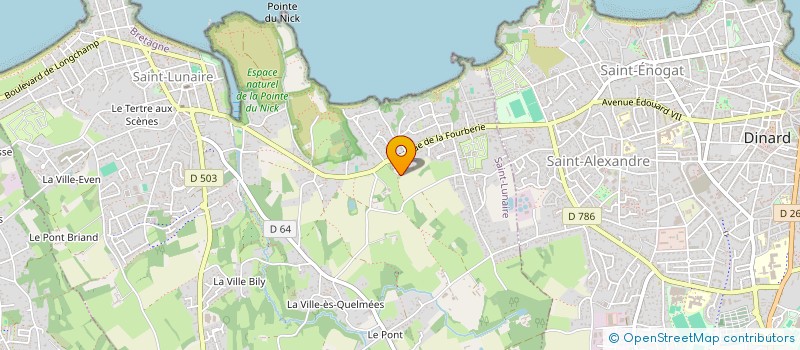 localisation de l'entreprise COSMOS CAPITAL INTERNATIONAL  SAINT-LUNAIRE