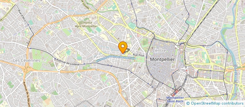 localisation de l'entreprise COSMOS COMMUNICATIONS à MONTPELLIER