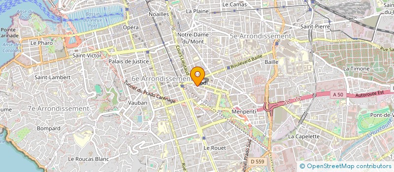 localisation de l'entreprise COSMOS CONDUITE à MARSEILLE