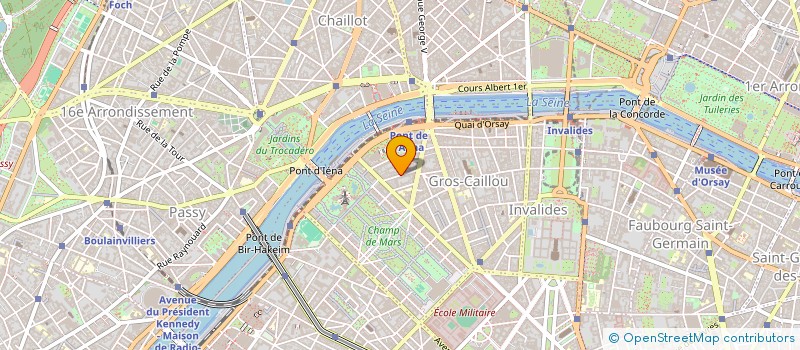 localisation de l'entreprise COSMOS DISTRIBUTION à PARIS