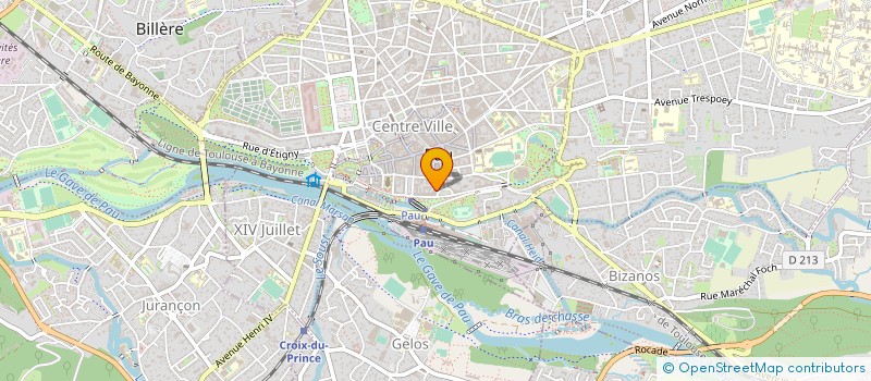 localisation de l'entreprise COSMOS IMMOBILIER  LONS