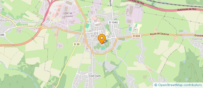 localisation de l'entreprise COSMOS SERVICES à PHALSBOURG