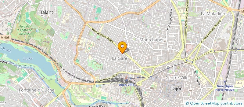 localisation de l'entreprise COSMOVISION RECORDS & COLLECTIF  DIJON