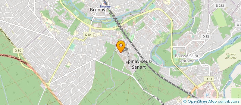 localisation de l'entreprise COSMYX  EPINAY-SOUS-SENART