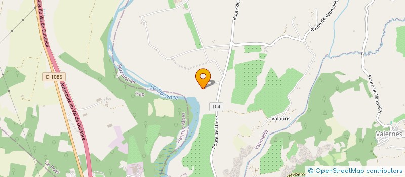 localisation de l'entreprise COSNARD  VAUMEILH