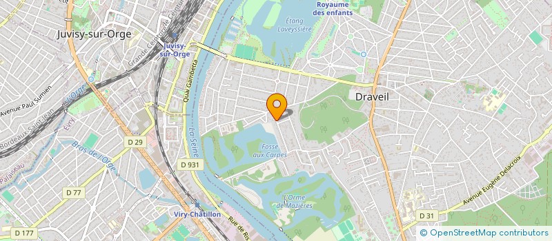 localisation de l'entreprise COSNARD CONSEIL à DRAVEIL
