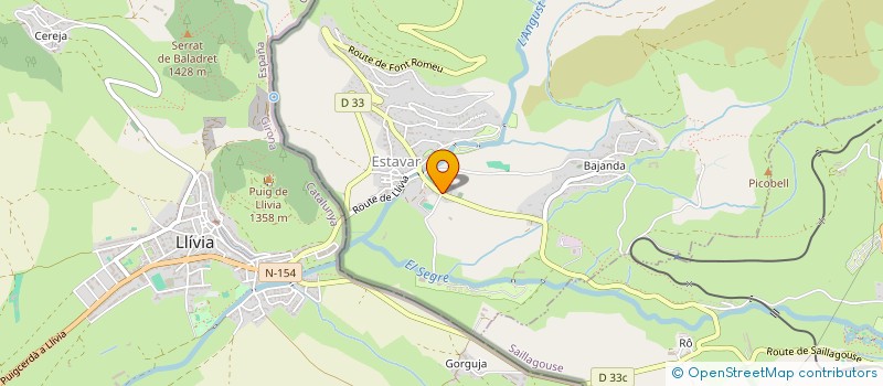 localisation de l'entreprise COSP I FILLS  ESTAVAR