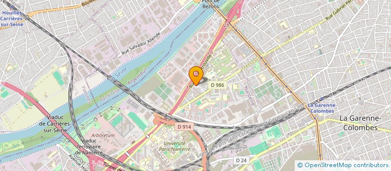 localisation de l'entreprise COSPHATEC PARIS  NANTERRE