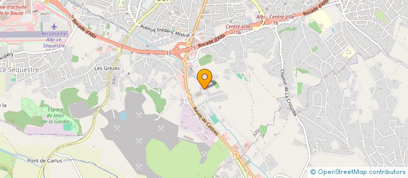 localisation de l'entreprise COSPLAY EVENTS à ALBI