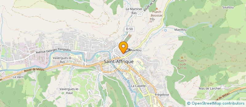 localisation de l'entreprise COSPLAYSHARINGFR  SAINT-AFFRIQUE