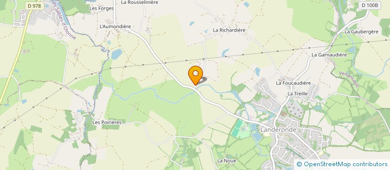 localisation de l'entreprise COSQUER PATRIMOINE  LANDERONDE