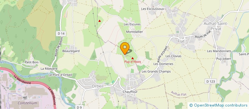 localisation de l'entreprise COSSEE DE MAULDE  AULHAT-FLAT