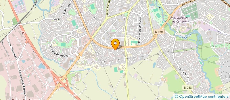 localisation de l'entreprise COSSI SOLUTIONS à CHOLET