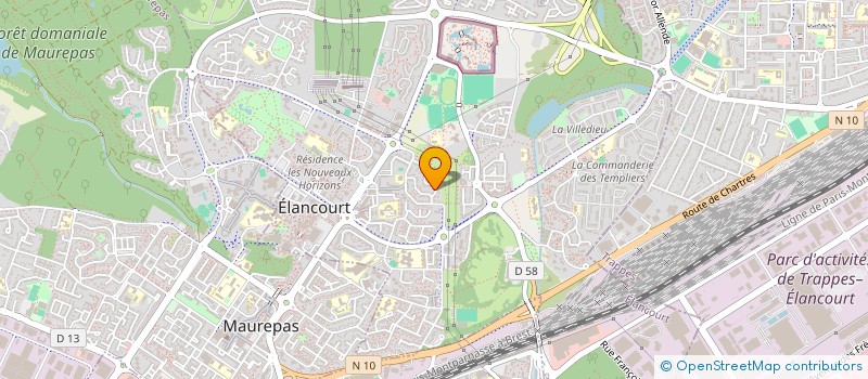 localisation de l'entreprise COSSIMA PRODUCTIONS  ELANCOURT