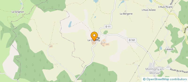 localisation de l'entreprise COST à MONTIGNY-EN-MORVAN